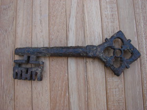 Clé ancienne retrouvée ...