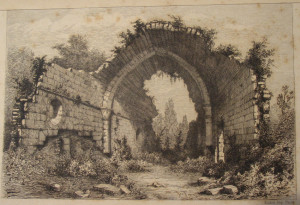 Gravure de la Macarine au milieu du XIXe siècle